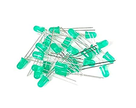 5MM GREEN LED (Light Emitting Diode)-Pack of 100