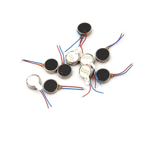 Coin Flat Type Vibration Motor 1 to 6 Volt